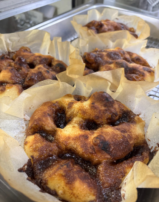 Mini Moravian Cinnamon Sugar Focaccia